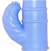 Pure Blue Ribbed